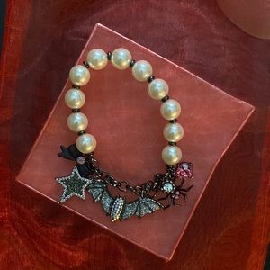 Betsy Johnson Spooky charm bracelet